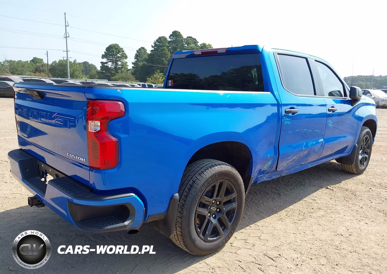 2025 Chevrolet Silverado 1500 2Wd Short Bed Custom VIN:1GCPABEK5SZ339319 - 4
