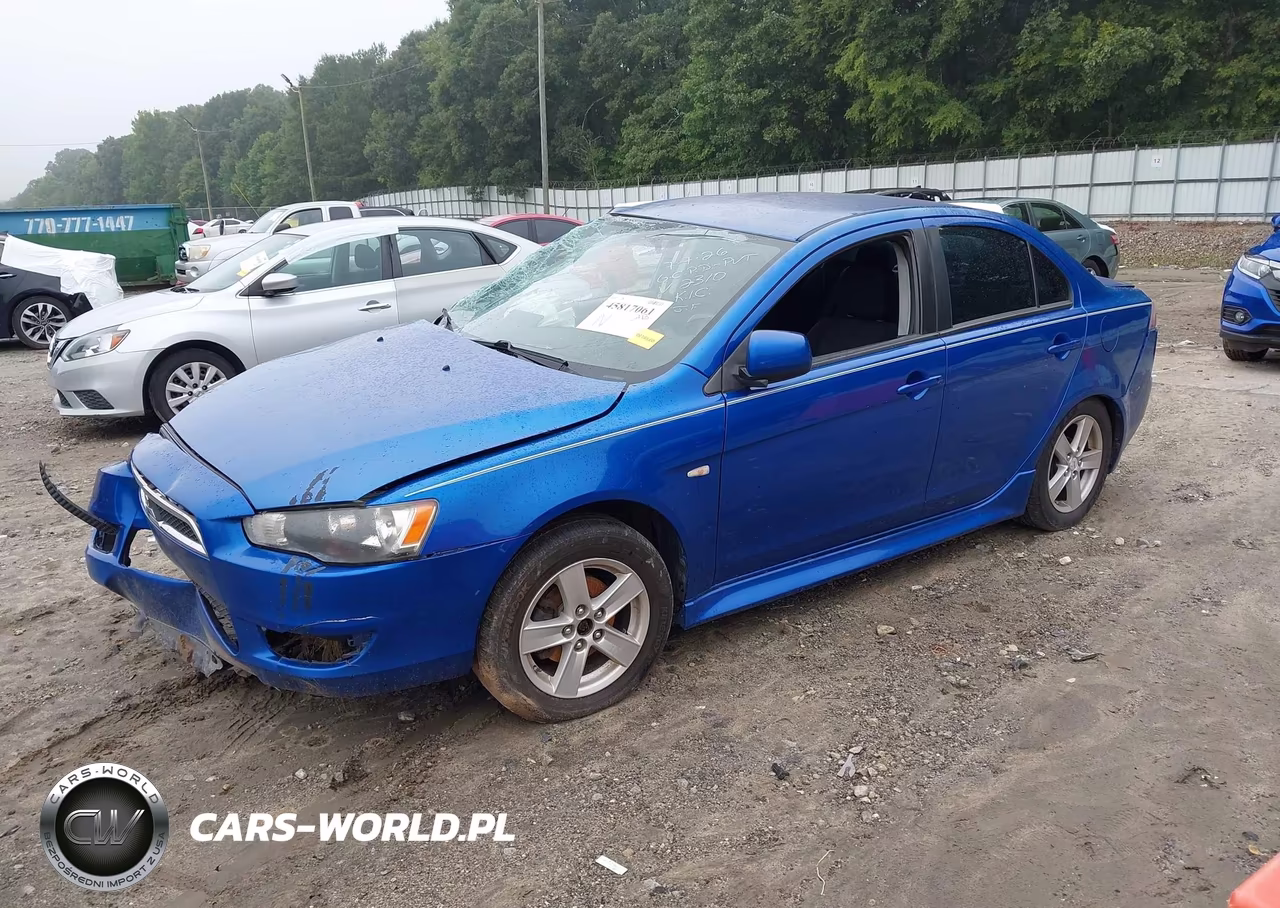 2011 Mitsubishi Lancer Es VIN:JA32U2FU5BU002310 - 2