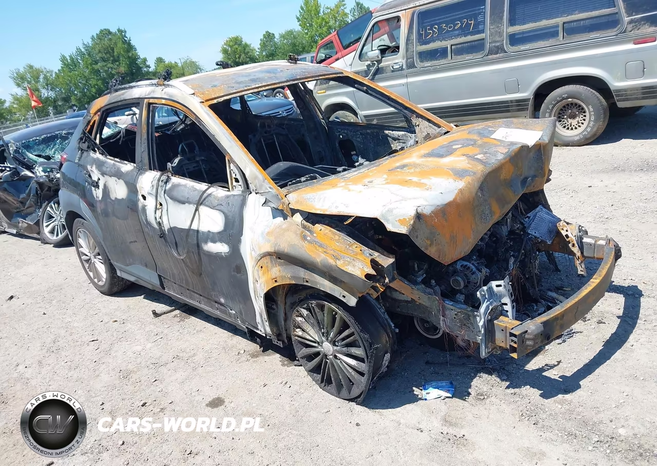 2021 Hyundai Kona Sel VIN:KM8K2CAA6MU599475 - 1