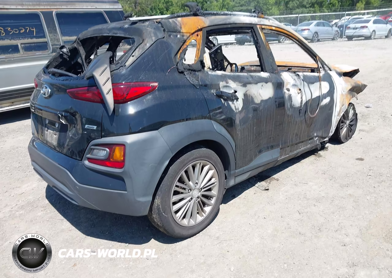2021 Hyundai Kona Sel VIN:KM8K2CAA6MU599475 - 4