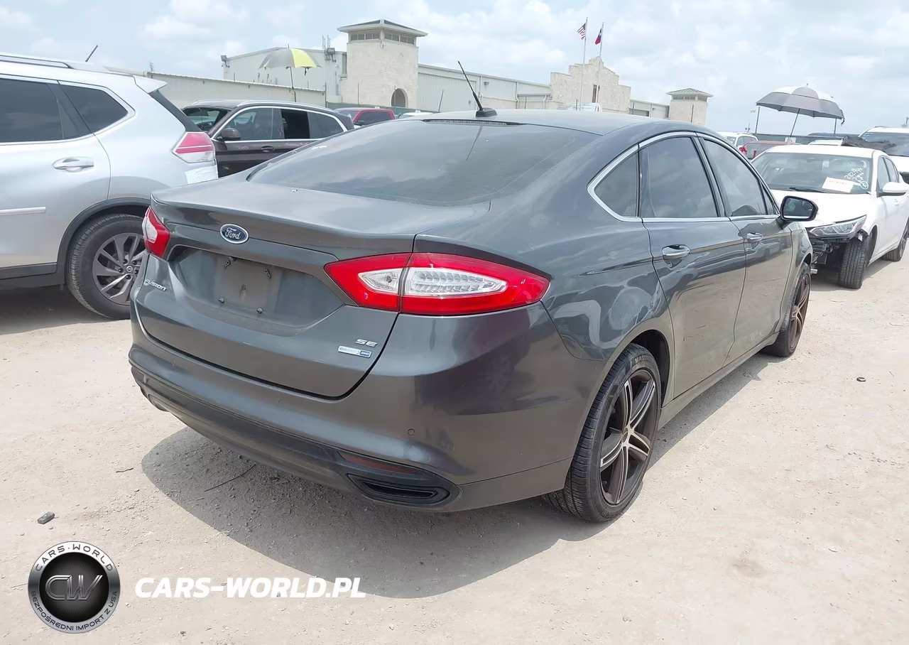 2016 Ford Fusion Se VIN:3FA6P0T96GR373530 - 4