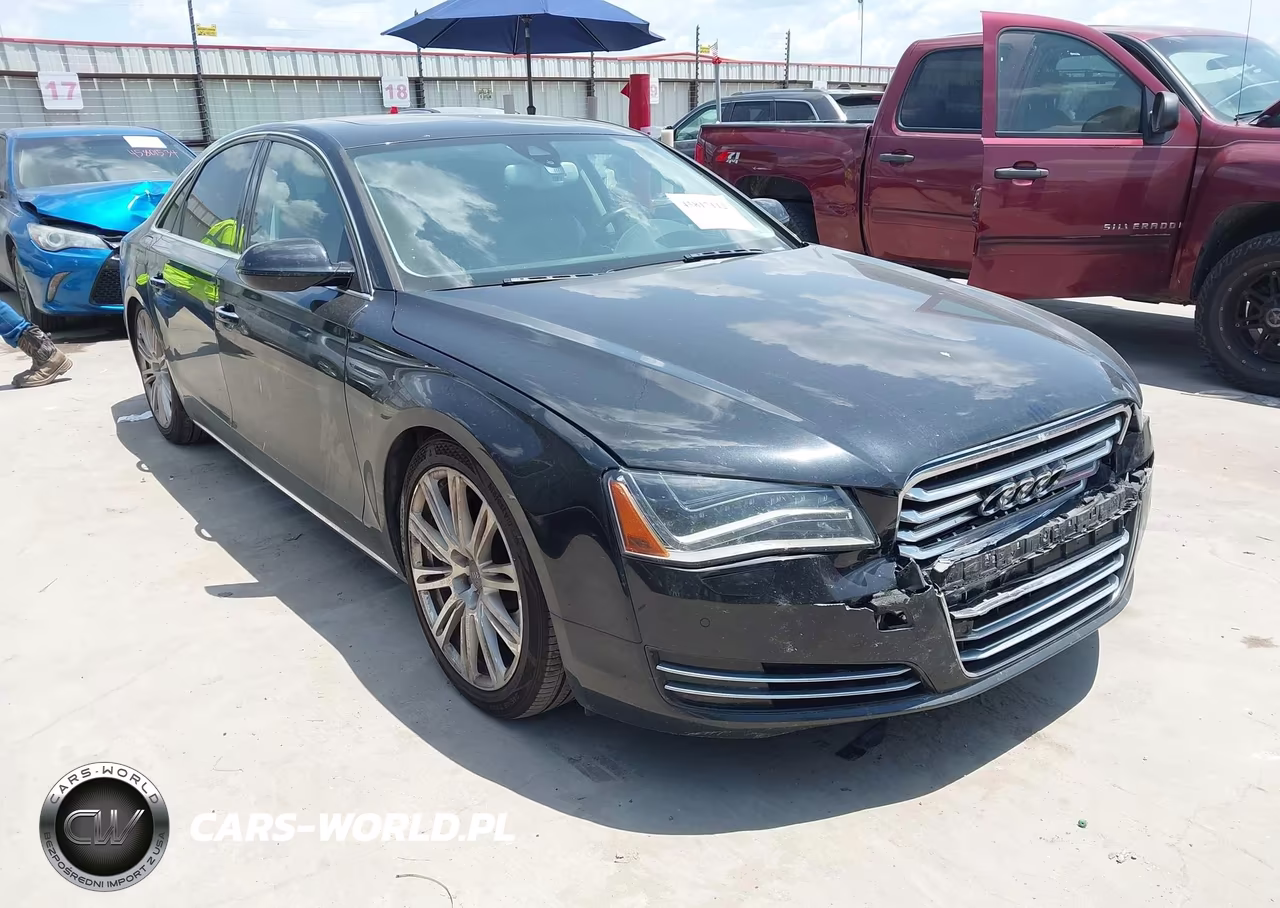 2013 Audi A8 4.0T VIN:WAUA2AFDXDN018915 - 1