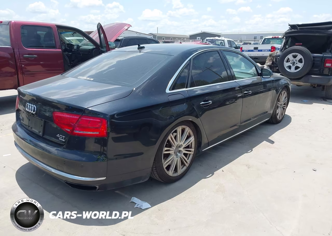 2013 Audi A8 4.0T VIN:WAUA2AFDXDN018915 - 4