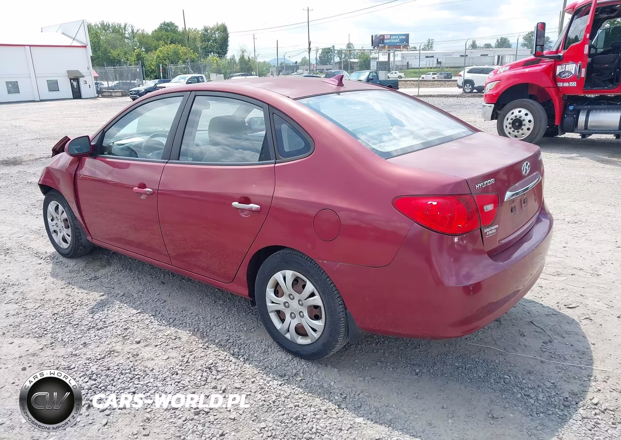 2010 Hyundai Elantra Gls VIN:KMHDU4AD2AU086626 - 3