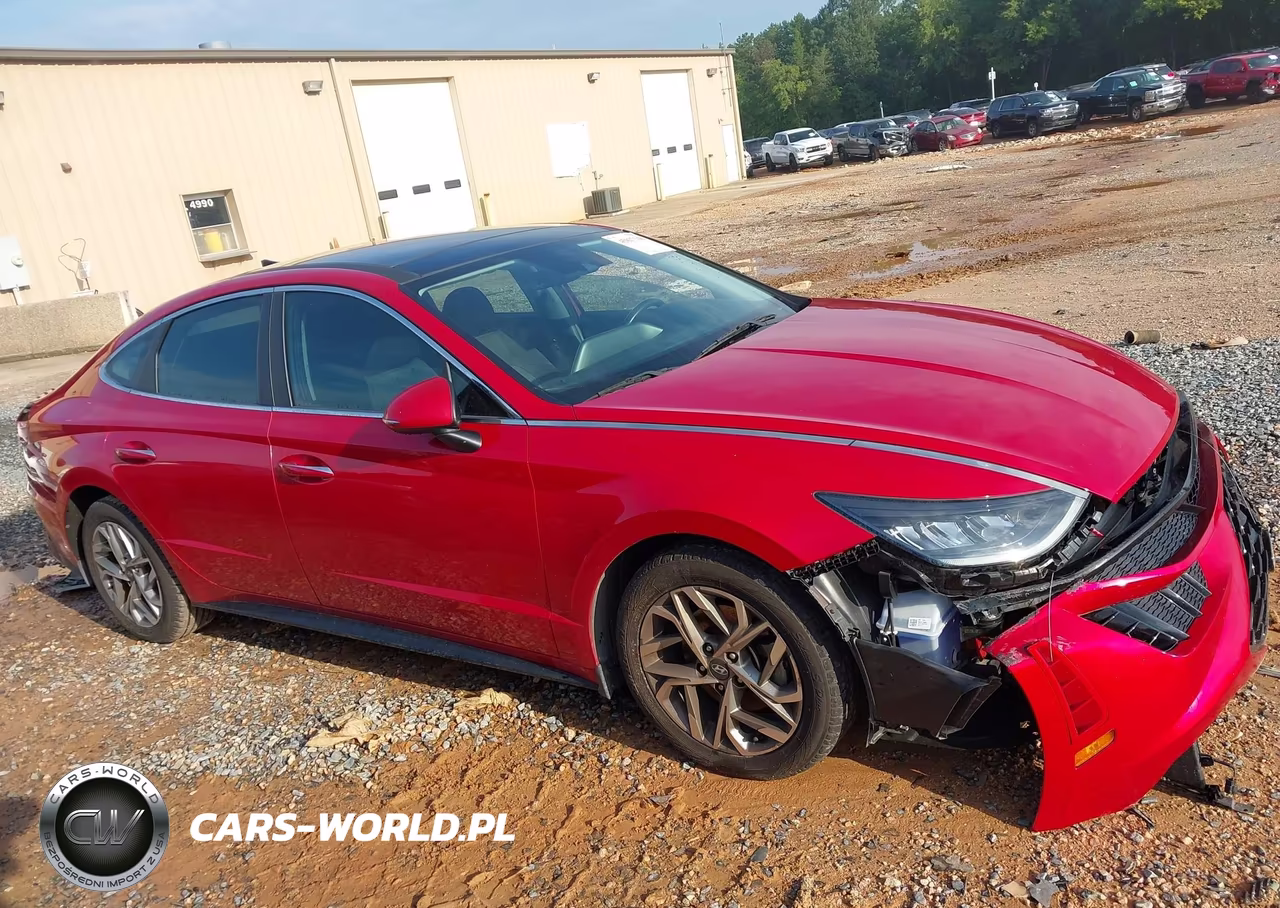 2021 Hyundai Sonata Sel VIN:5NPEF4JA0MH078418 - 14