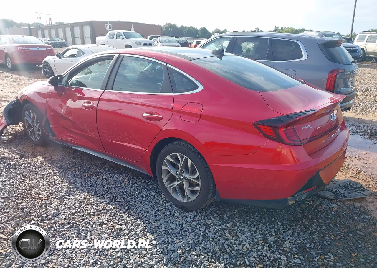 2021 Hyundai Sonata Sel VIN:5NPEF4JA0MH078418 - 3