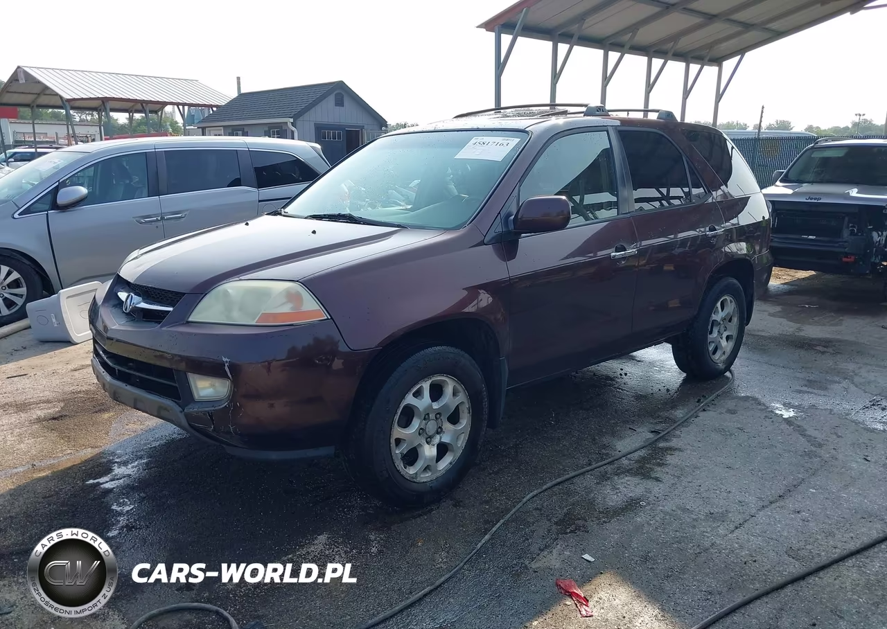 2001 Acura Mdx VIN:2HNYD18801H521539 - 2