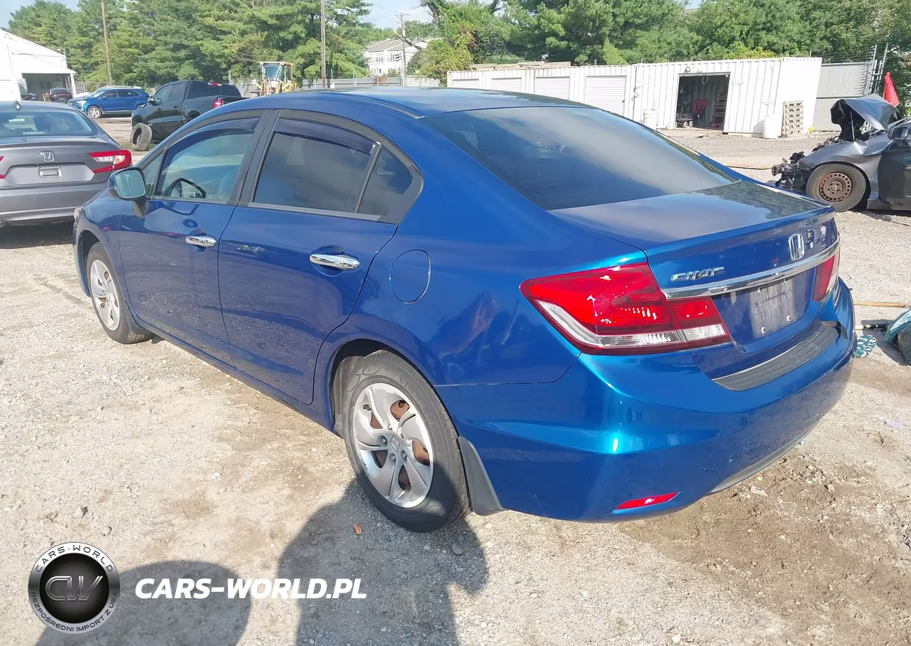 2013 Honda Civic Lx VIN:19XFB2F5XDE266688 - 3
