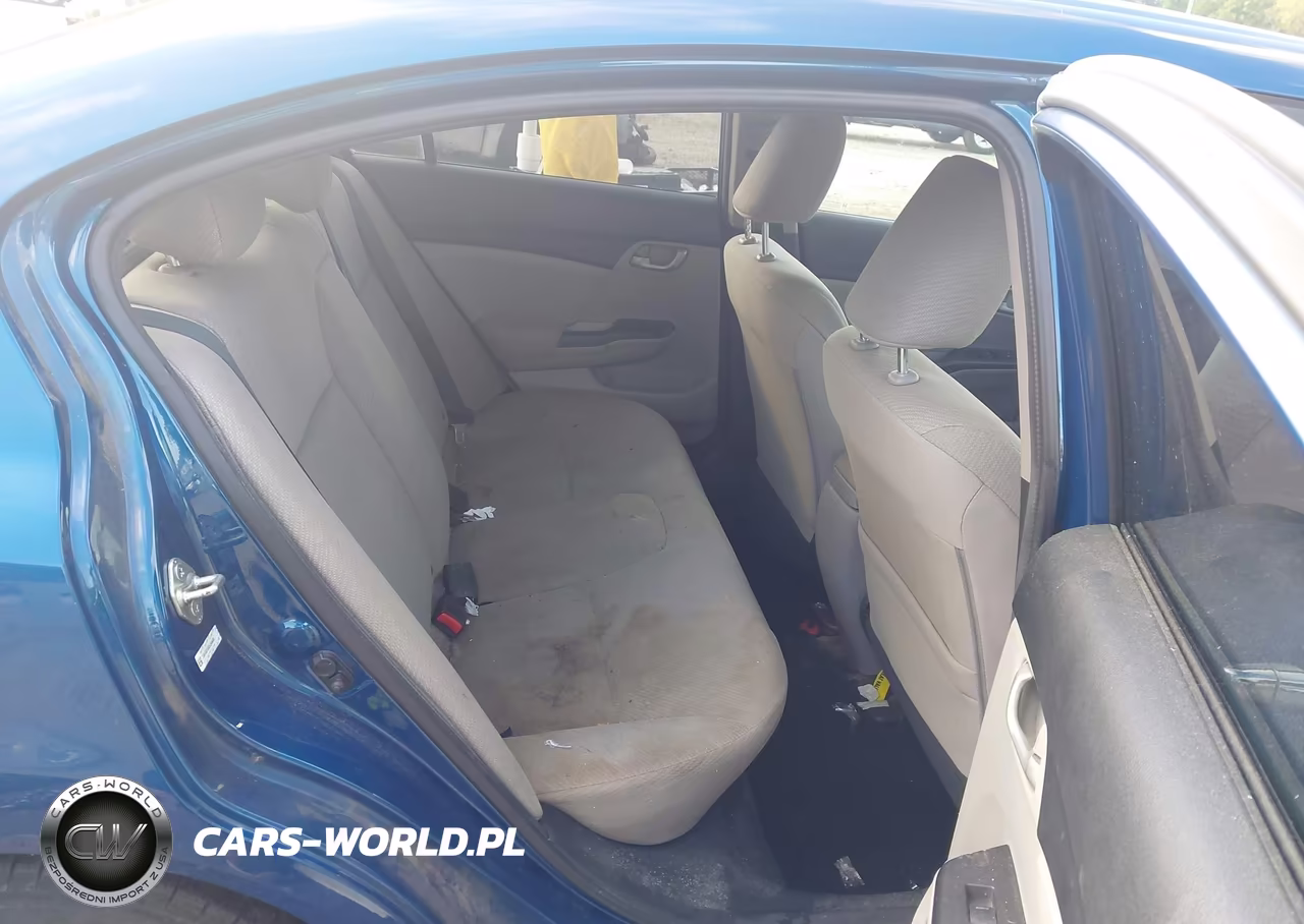 2013 Honda Civic Lx VIN:19XFB2F5XDE266688 - 8
