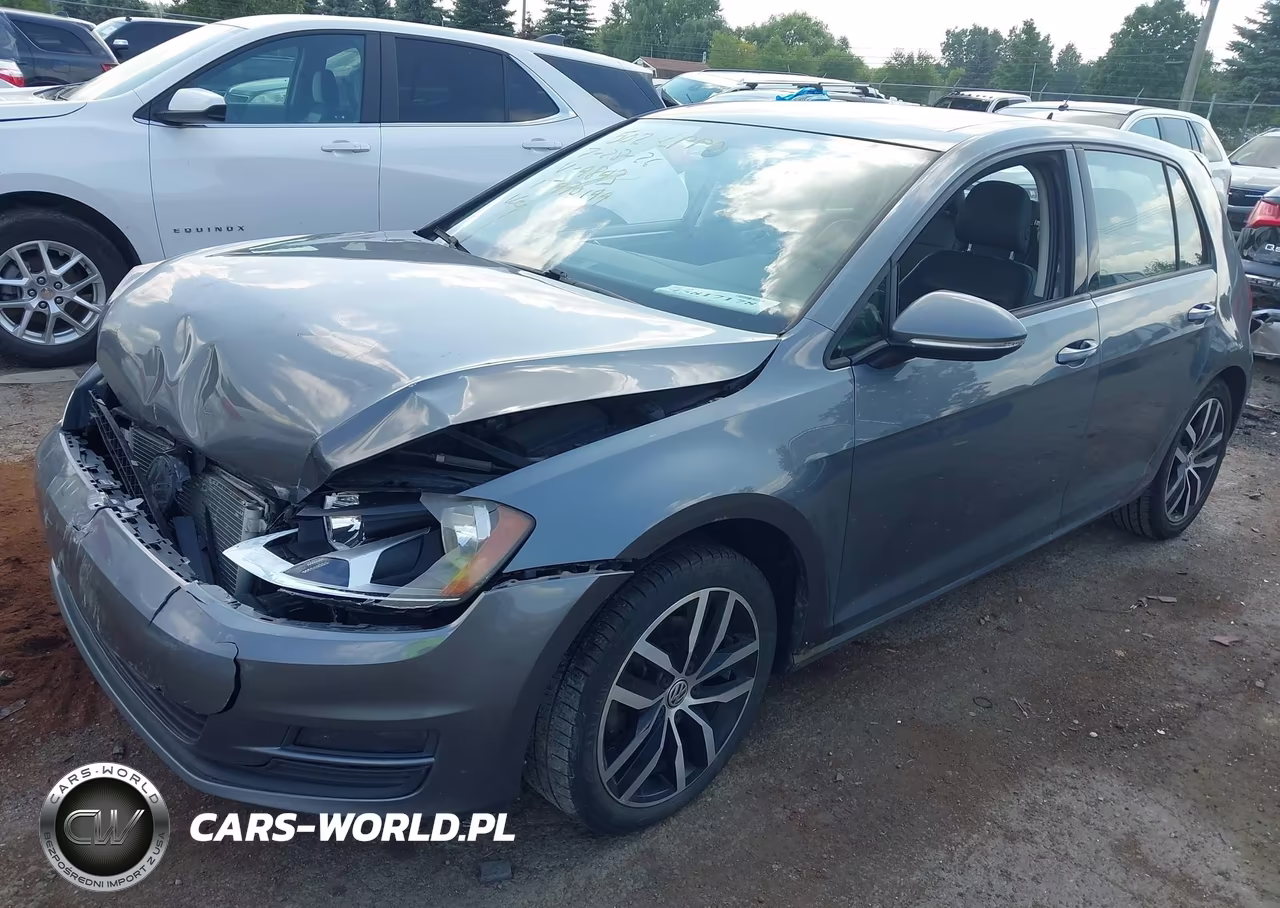 2015 Volkswagen Golf Tsi Se 4-Door VIN:3VW217AU9FM004843 - 2