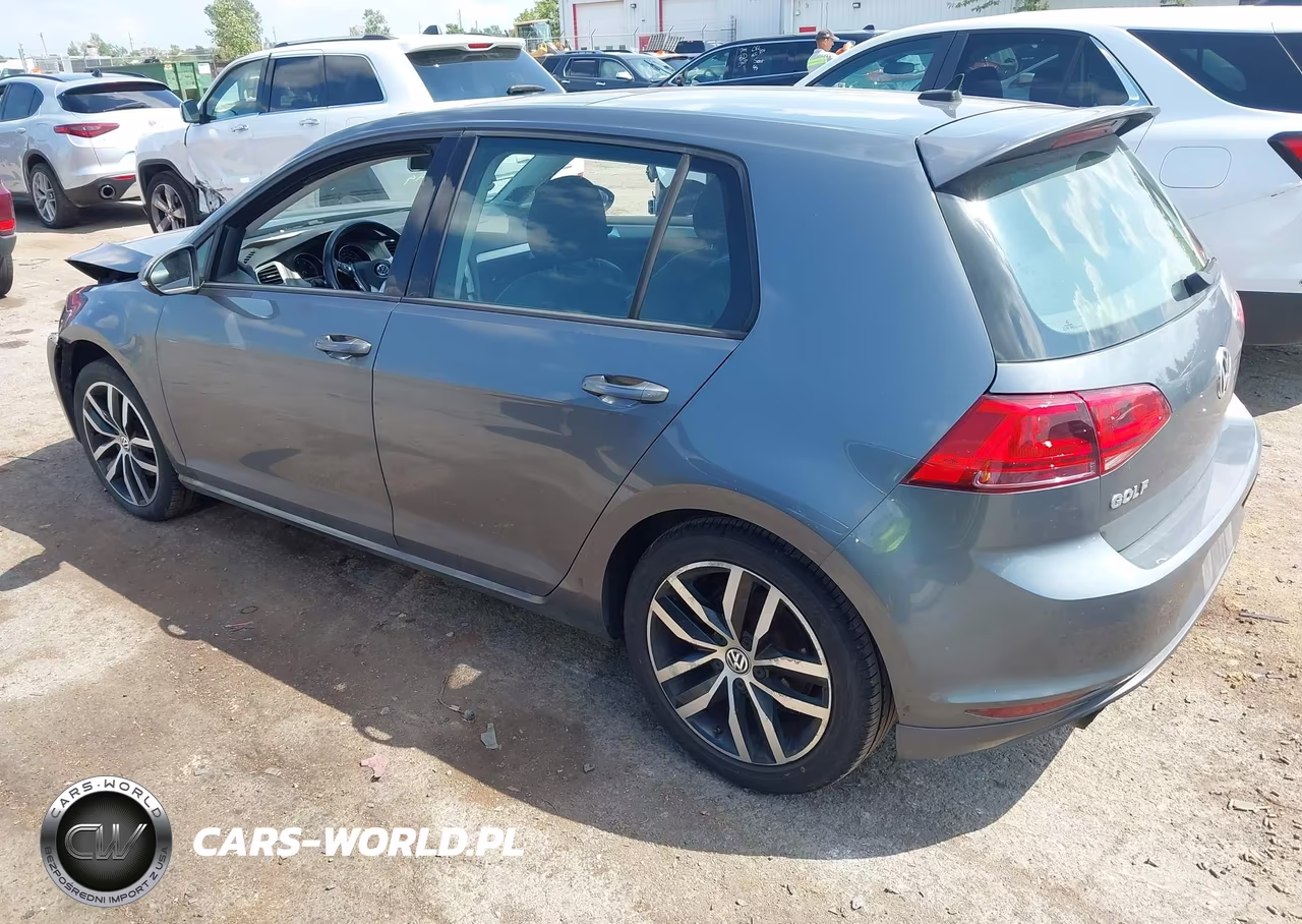 2015 Volkswagen Golf Tsi Se 4-Door VIN:3VW217AU9FM004843 - 3
