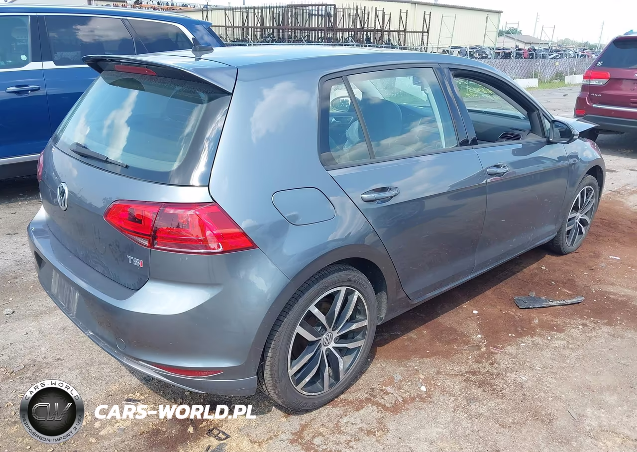 2015 Volkswagen Golf Tsi Se 4-Door VIN:3VW217AU9FM004843 - 4