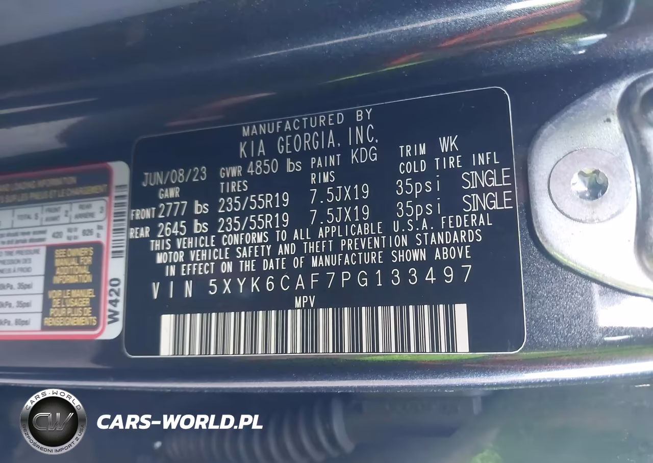 2023 Kia Sportage X-Line VIN:5XYK6CAF7PG133497 - 9