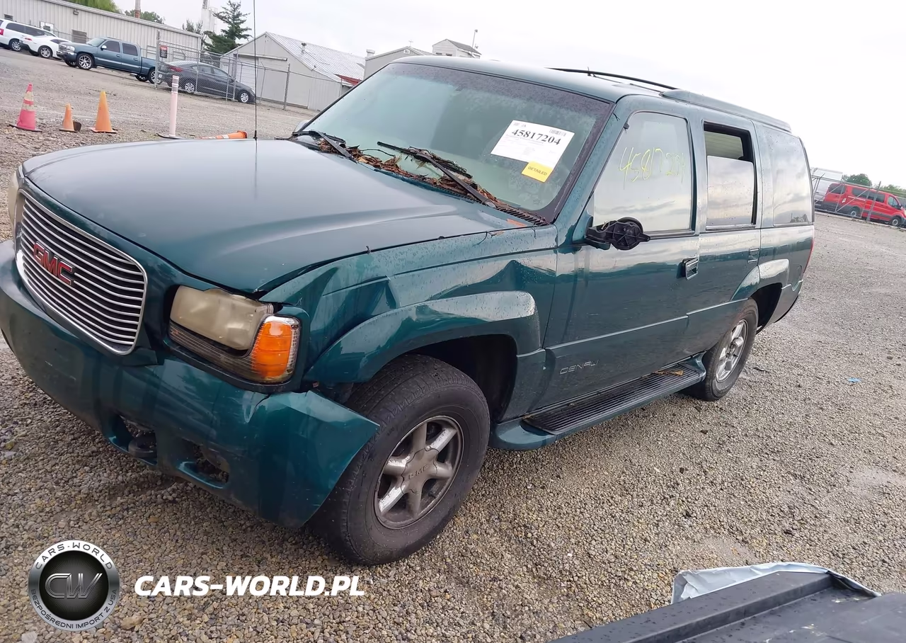 2000 GMC Yukon Denali VIN:1GKEK63R1YR174359 - 2