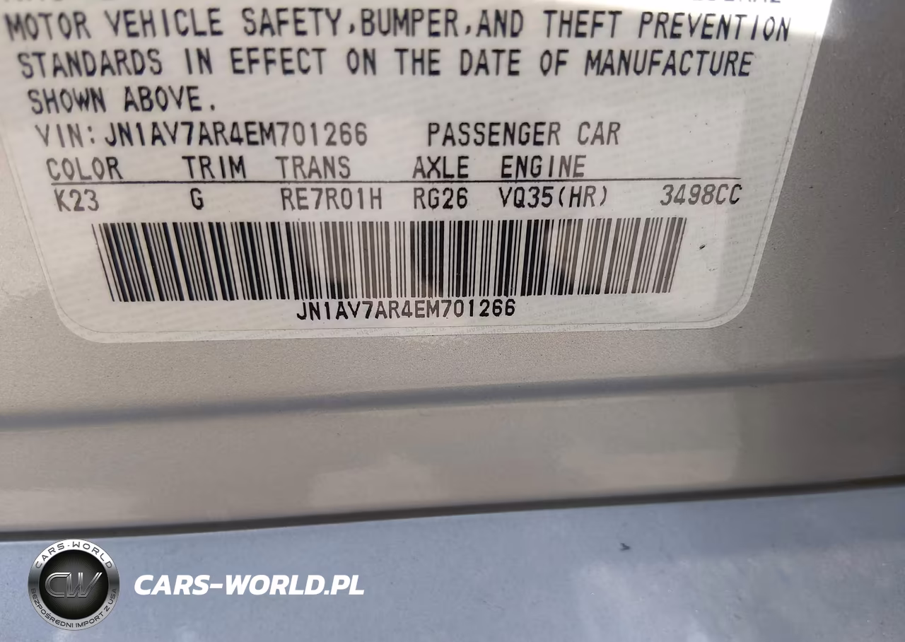 2014 Infiniti Q50 Hybrid Premium VIN:JN1AV7AR4EM701266 - 9