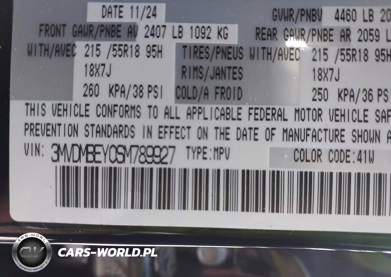 2025 Mazda Cx-30 2.5 Turbo Premium Plus Package VIN:3MVDMBEY0SM789927 - 9