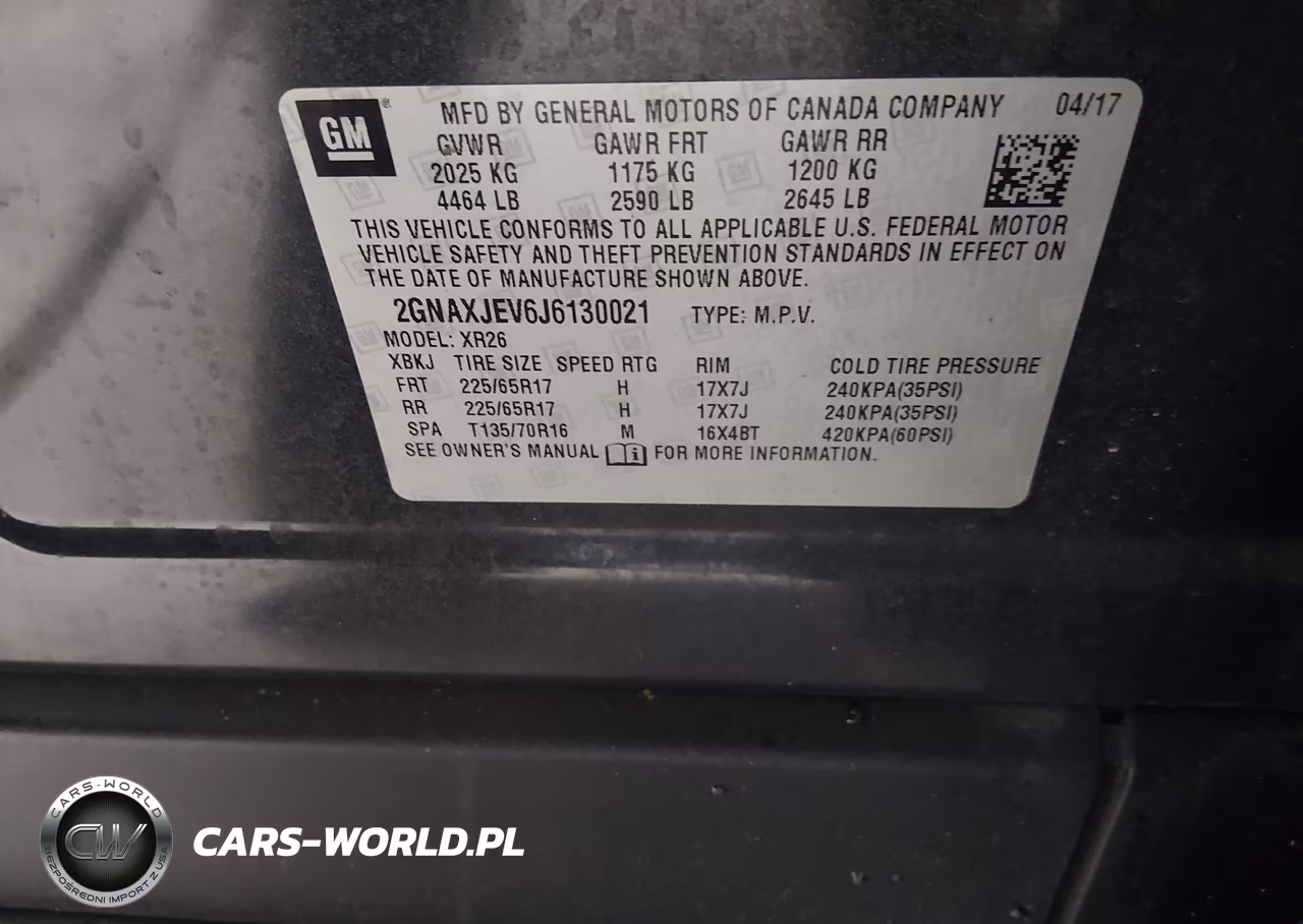 2018 Chevrolet Equinox Lt VIN:2GNAXJEV6J6130021 - 9