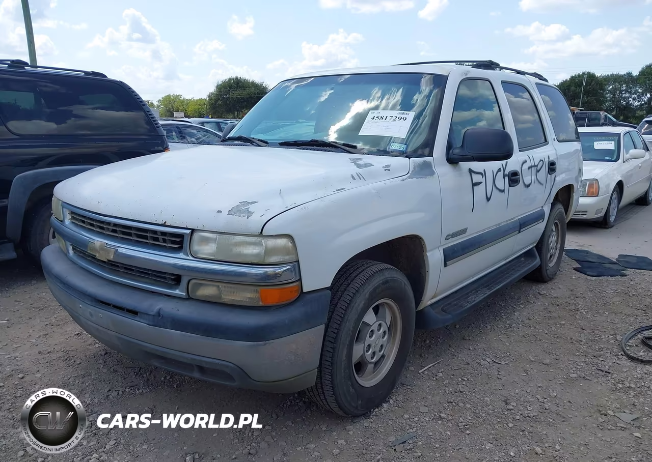 2001 Chevrolet Tahoe C1500 VIN:1GNEC13T81J143628 - 2