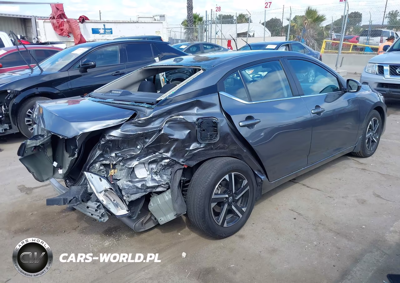 2025 Nissan Sentra Sv VIN:3N1AB8CV8SY379071 - 4
