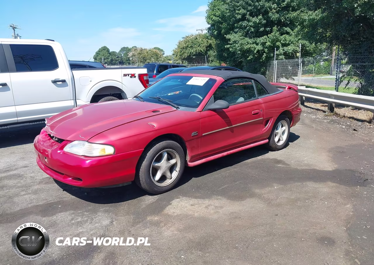 1994 Ford Mustang Gt VIN:1FALP45T6RF225820 - 2