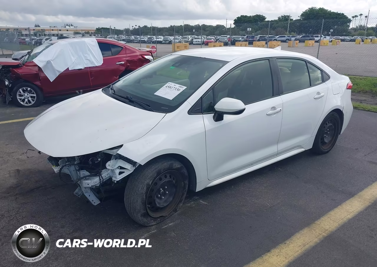 2021 Toyota Corolla Le VIN:JTDEPMAE2MJ182562 - 2