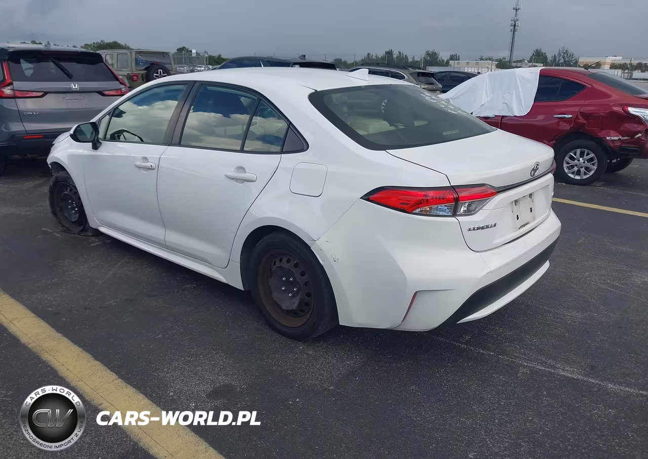 2021 Toyota Corolla Le VIN:JTDEPMAE2MJ182562 - 3