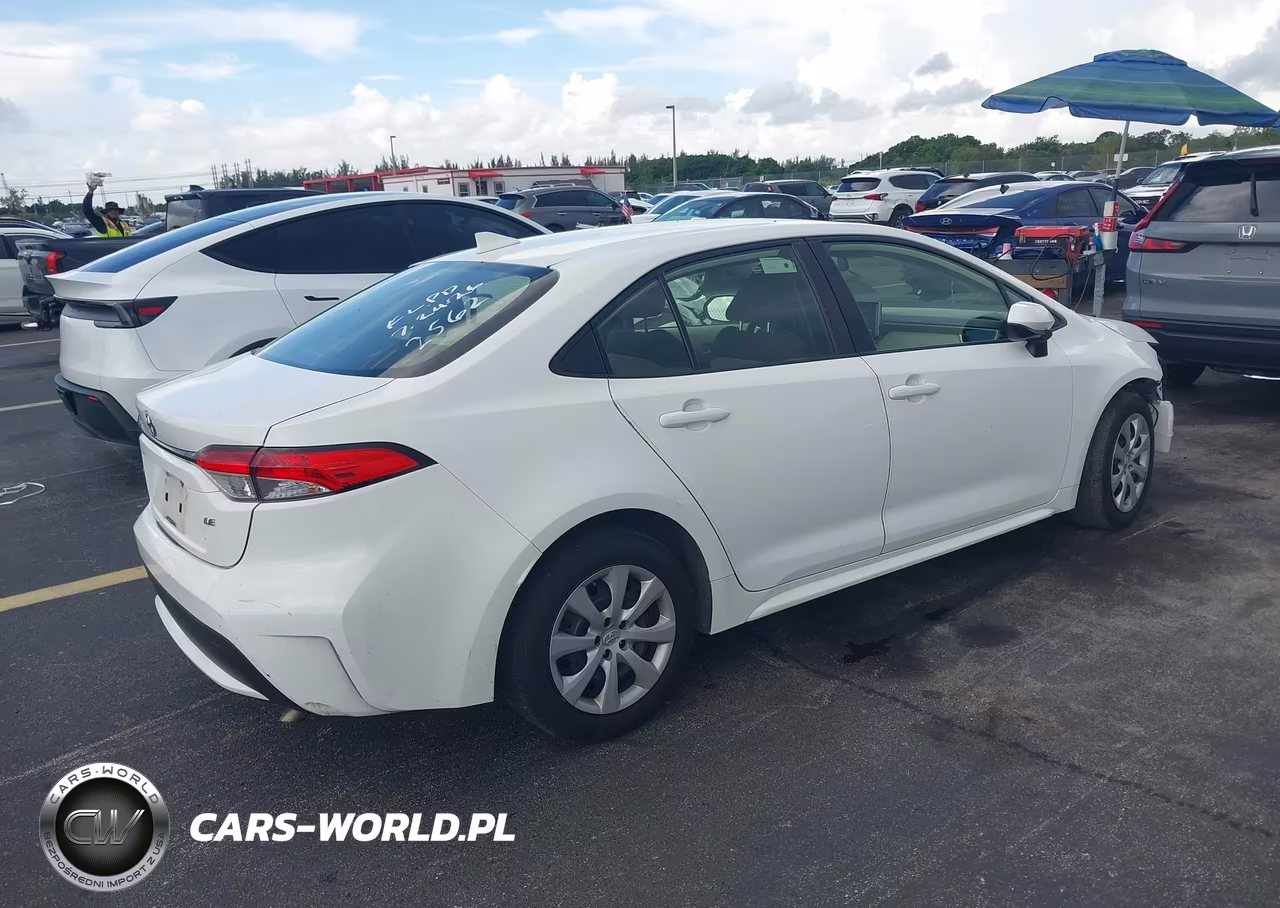 2021 Toyota Corolla Le VIN:JTDEPMAE2MJ182562 - 4