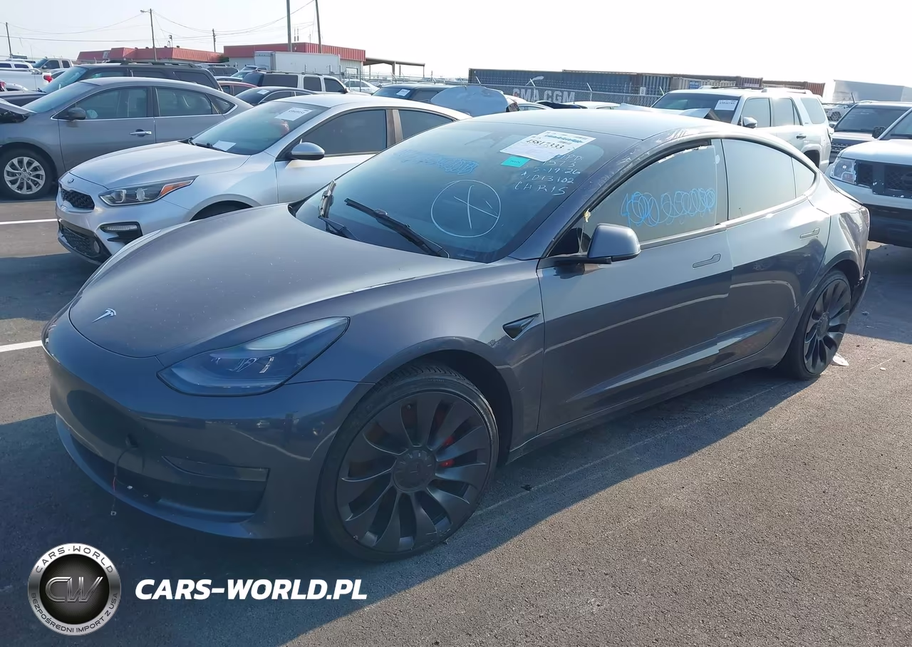 2023 Tesla Model 3 Performance Dual Motor All-Wheel Drive VIN:5YJ3E1EC7PF491573 - 2
