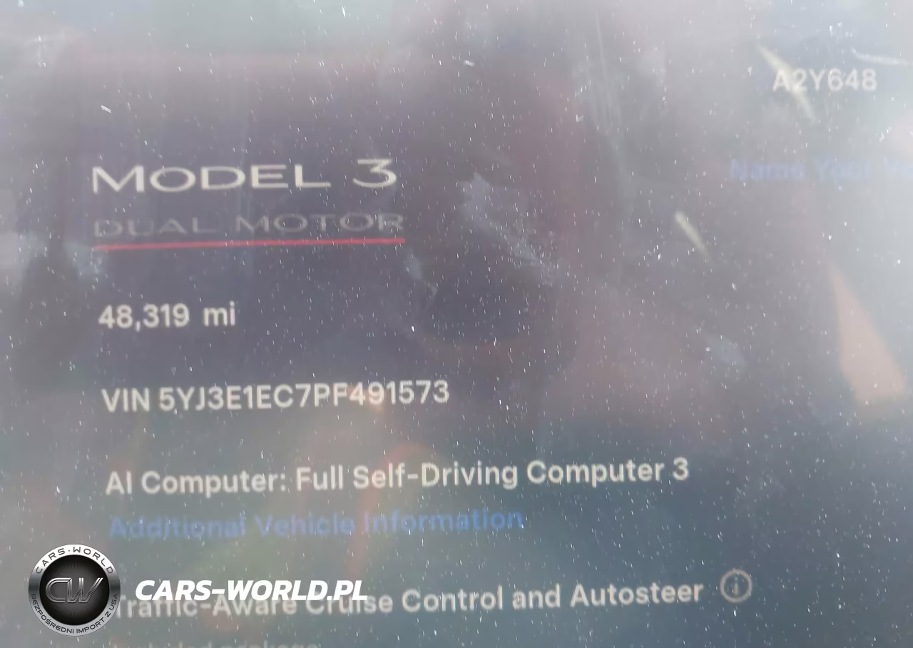 2023 Tesla Model 3 Performance Dual Motor All-Wheel Drive VIN:5YJ3E1EC7PF491573 - 7