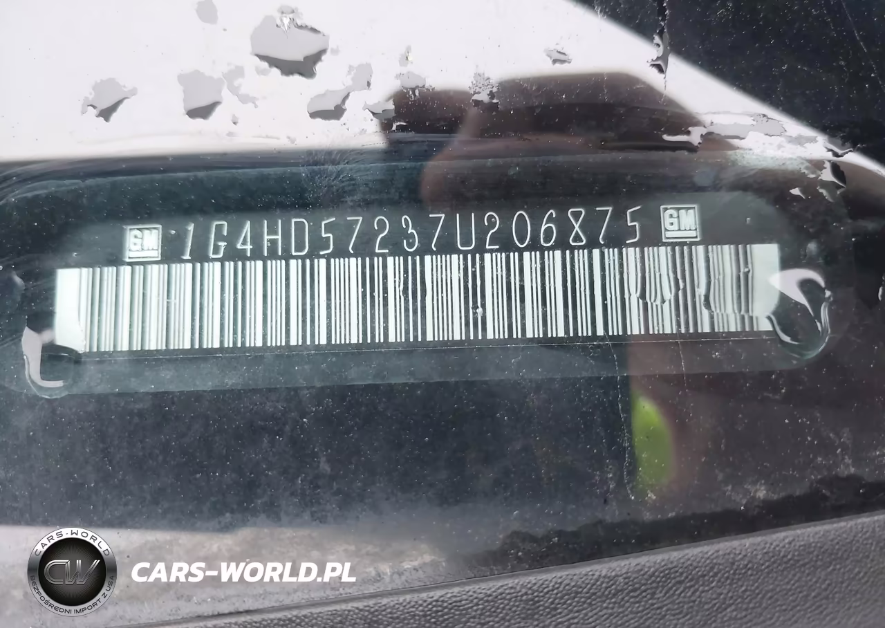 2007 Buick Lucerne Cxl VIN:1G4HD57237U206875 - 9