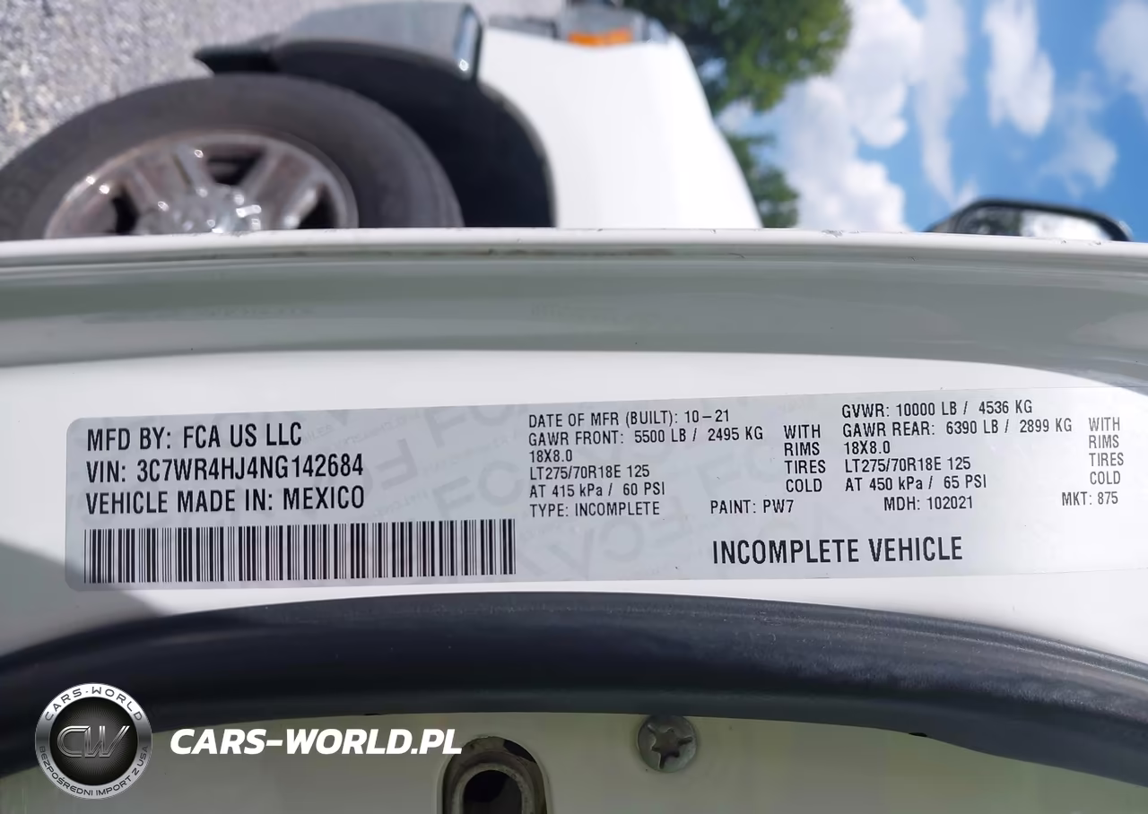 2022 Ram 2500 Tradesman 4X2 8' Box VIN:3C7WR4HJ4NG142684 - 9
