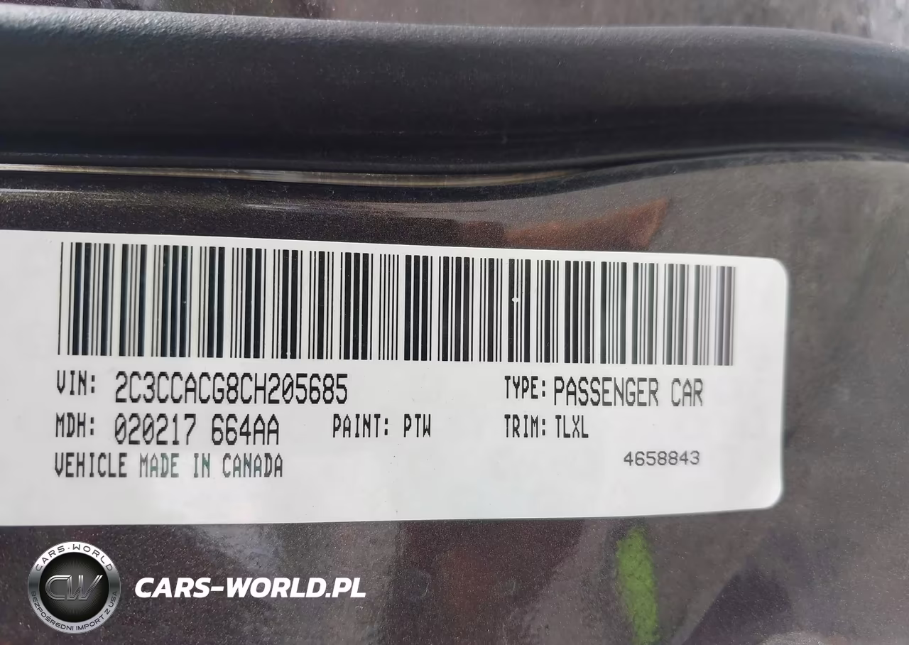 2012 Chrysler 300 Limited VIN:2C3CCACG8CH205685 - 9