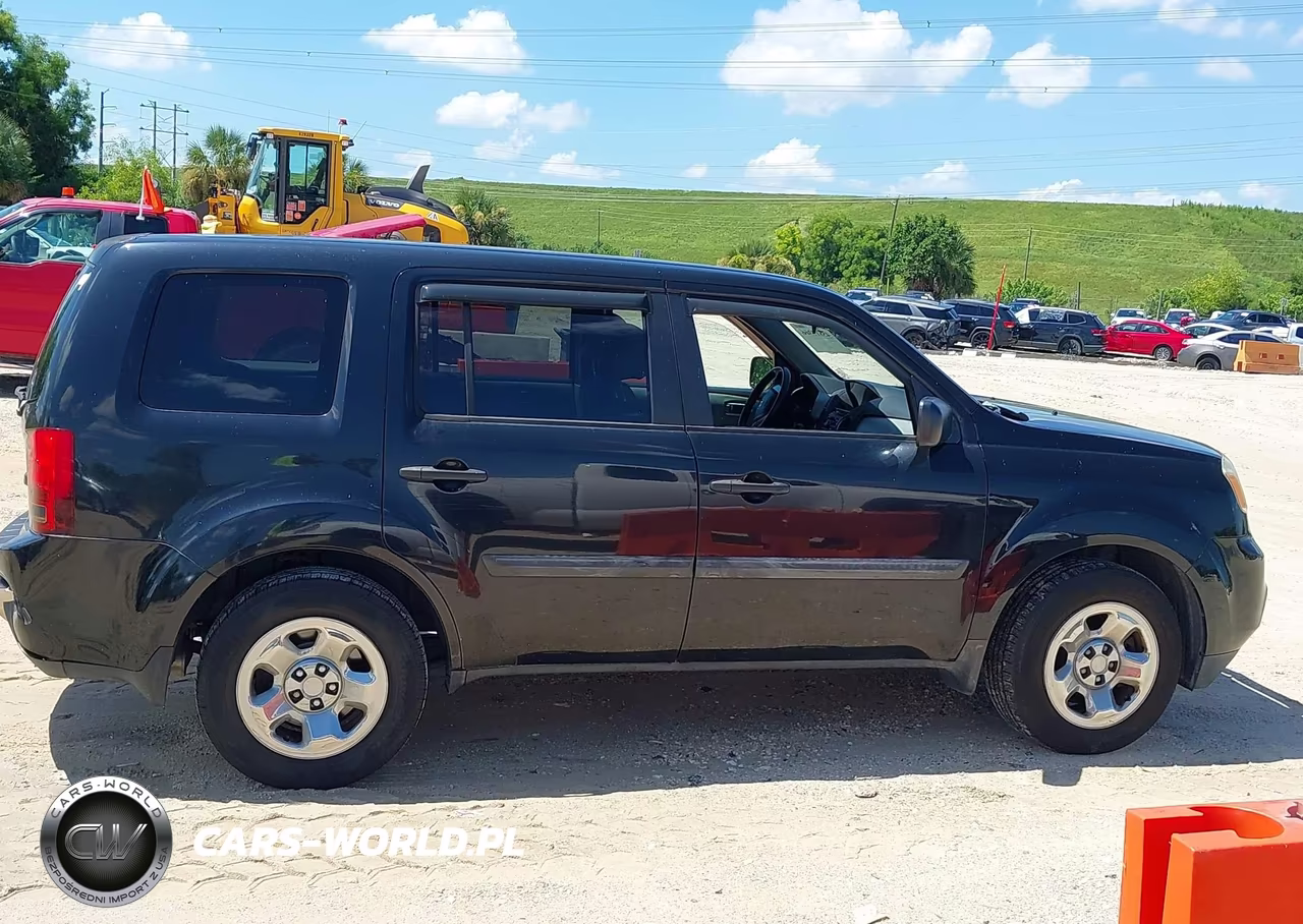 2015 Honda Pilot Lx VIN:5FNYF4H22FB075369 - 13