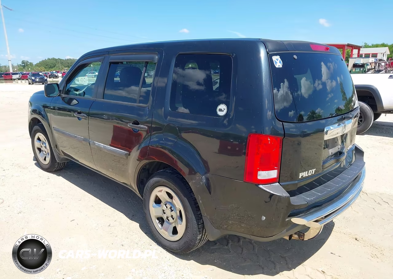 2015 Honda Pilot Lx VIN:5FNYF4H22FB075369 - 3
