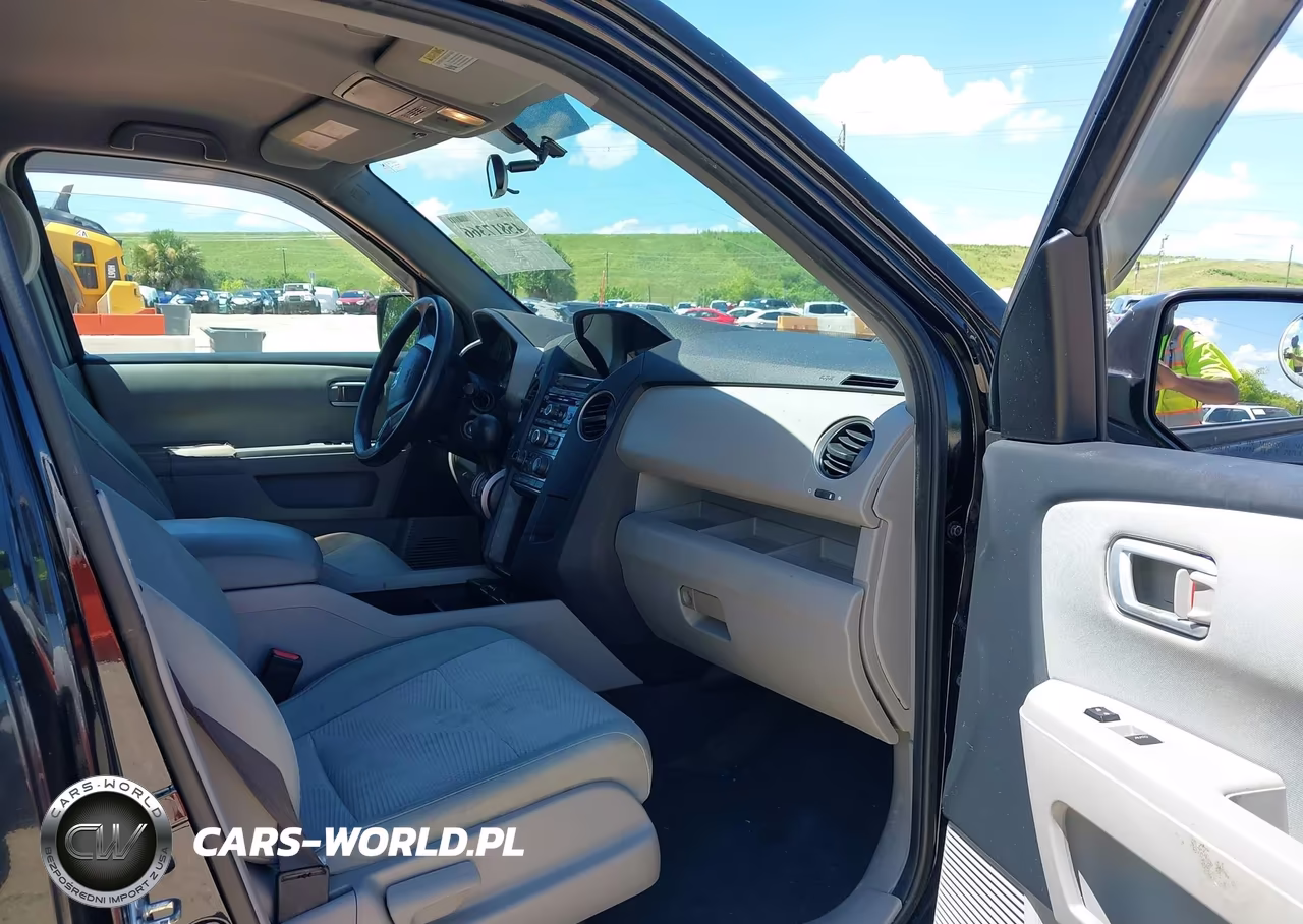 2015 Honda Pilot Lx VIN:5FNYF4H22FB075369 - 5
