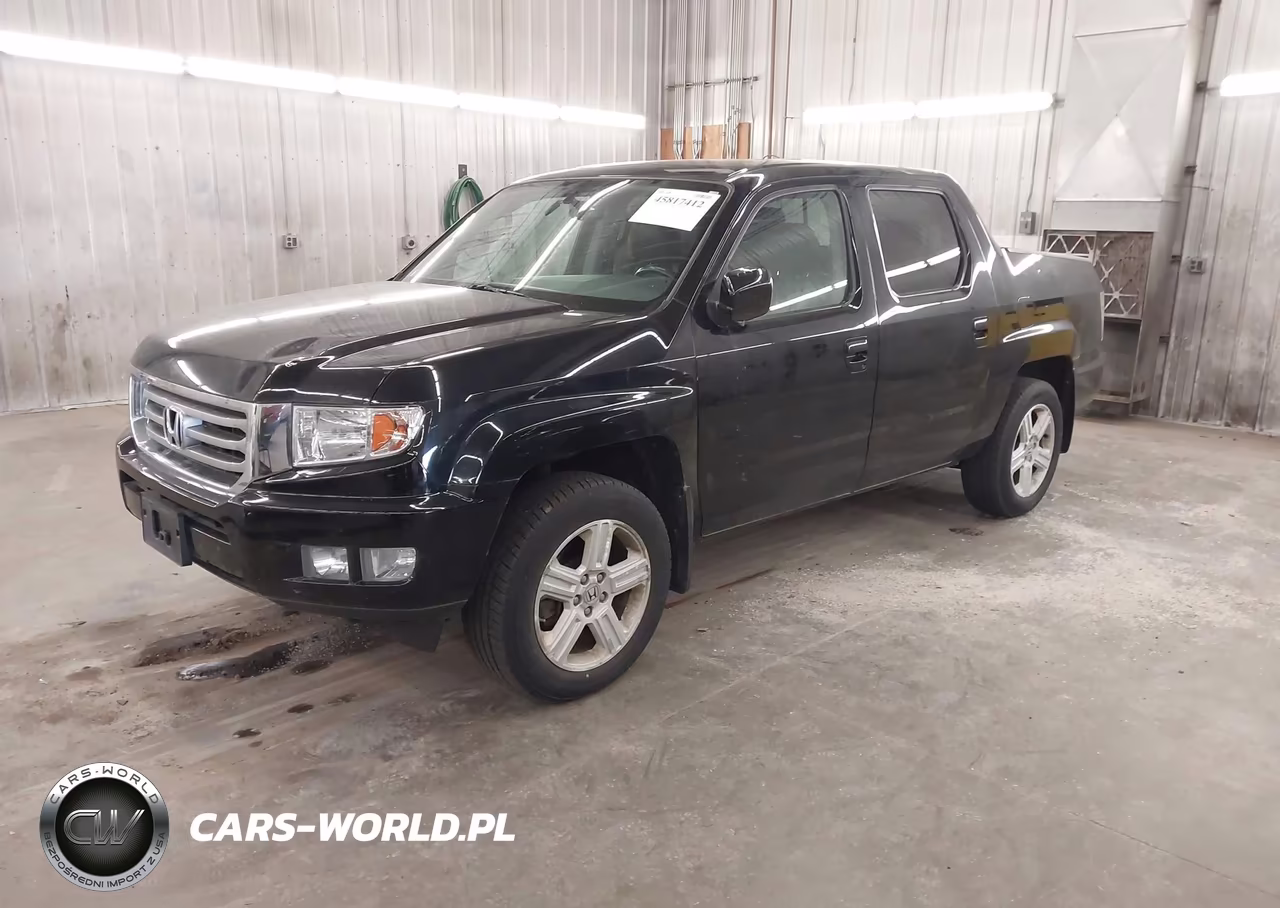 2014 Honda Ridgeline Rtl VIN:5FPYK1F53EB003562 - 2