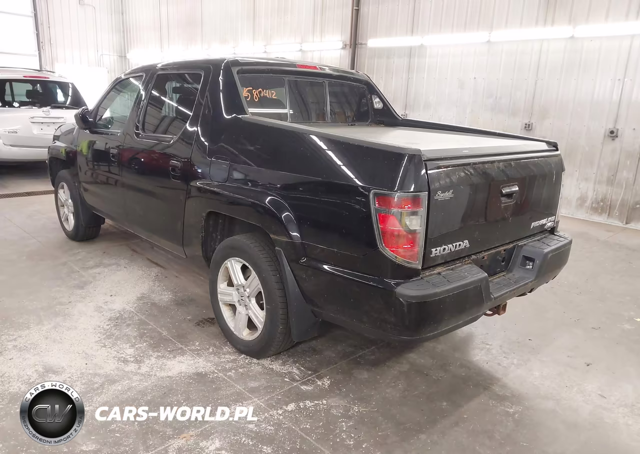 2014 Honda Ridgeline Rtl VIN:5FPYK1F53EB003562 - 3