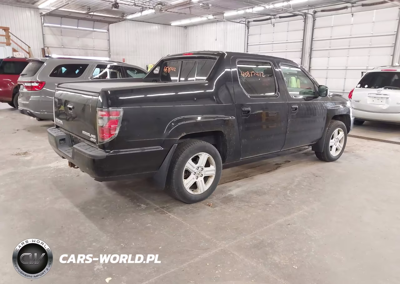 2014 Honda Ridgeline Rtl VIN:5FPYK1F53EB003562 - 4