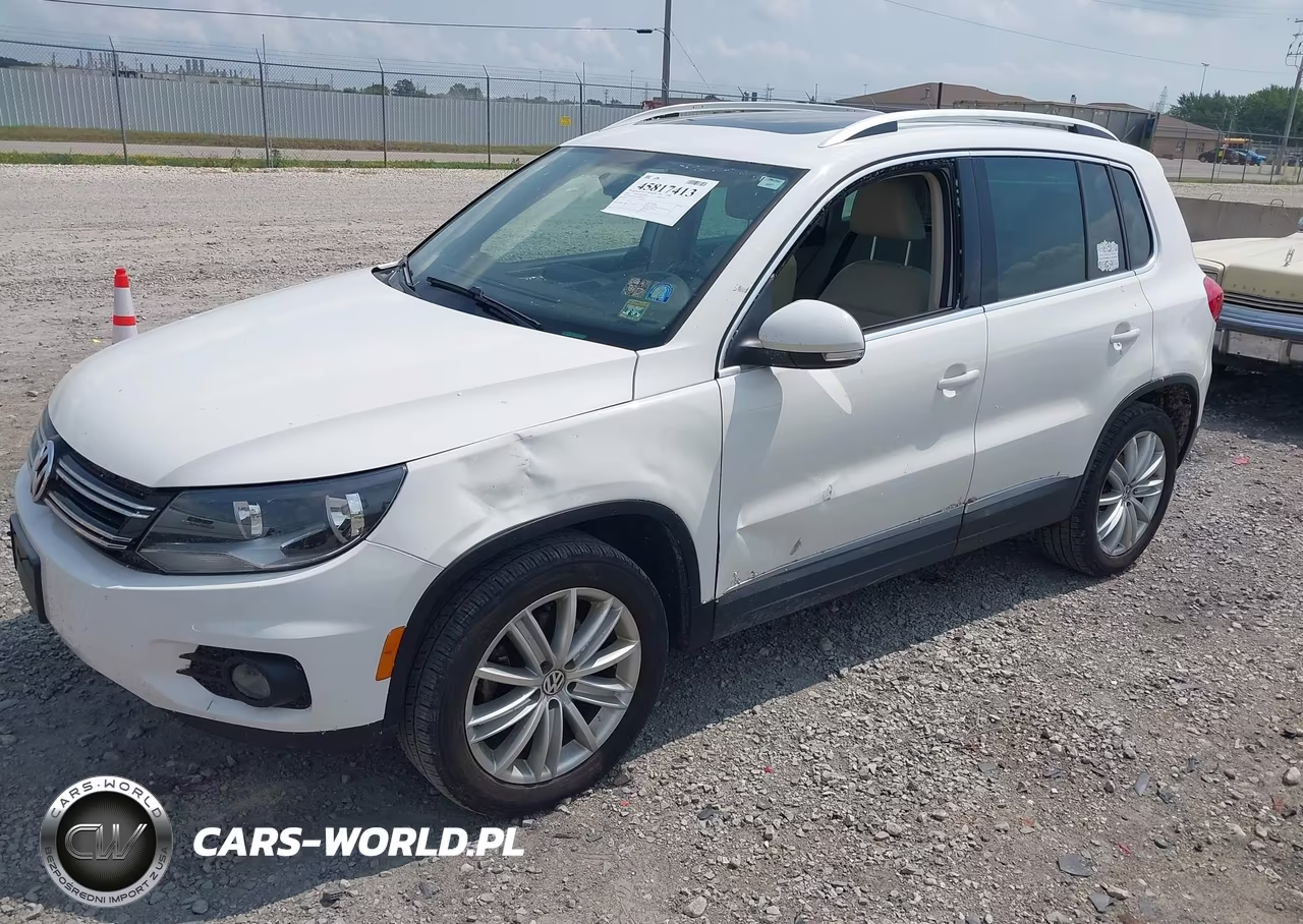 2013 Volkswagen Tiguan Se VIN:WVGBV3AX3DW090332 - 2