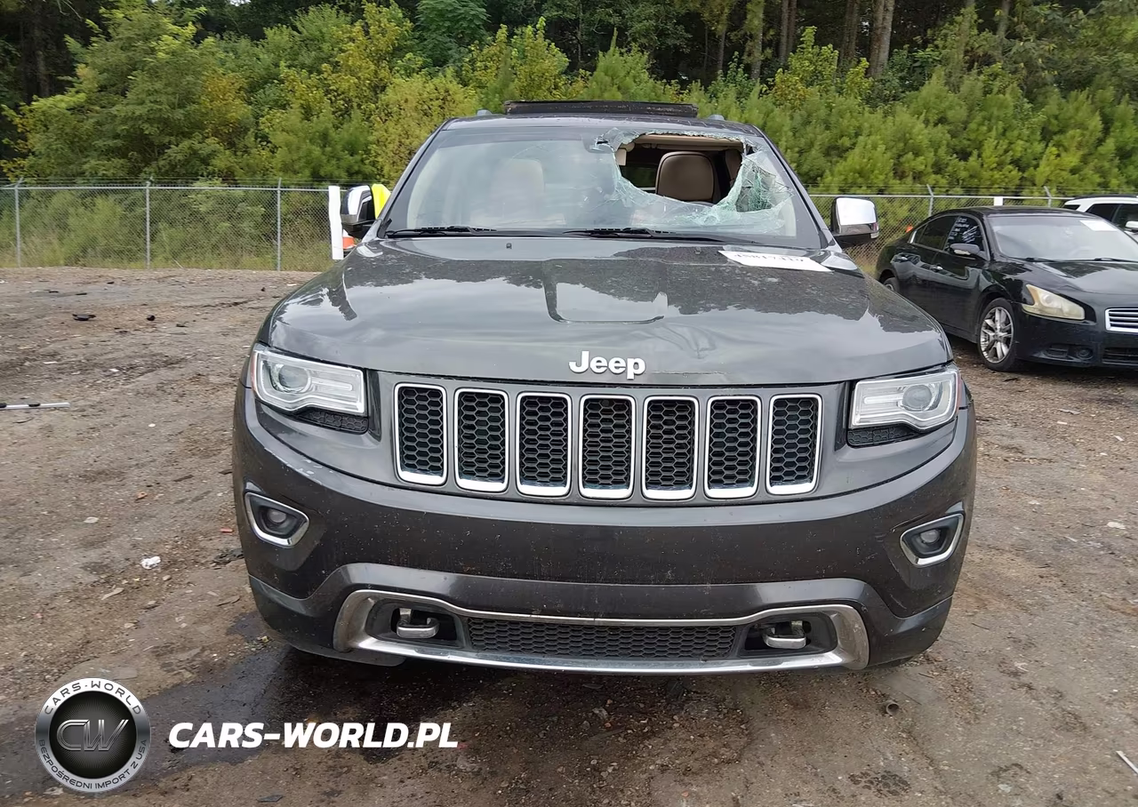 2014 Jeep Grand Cherokee Overland VIN:1C4RJECG5EC523725 - 12