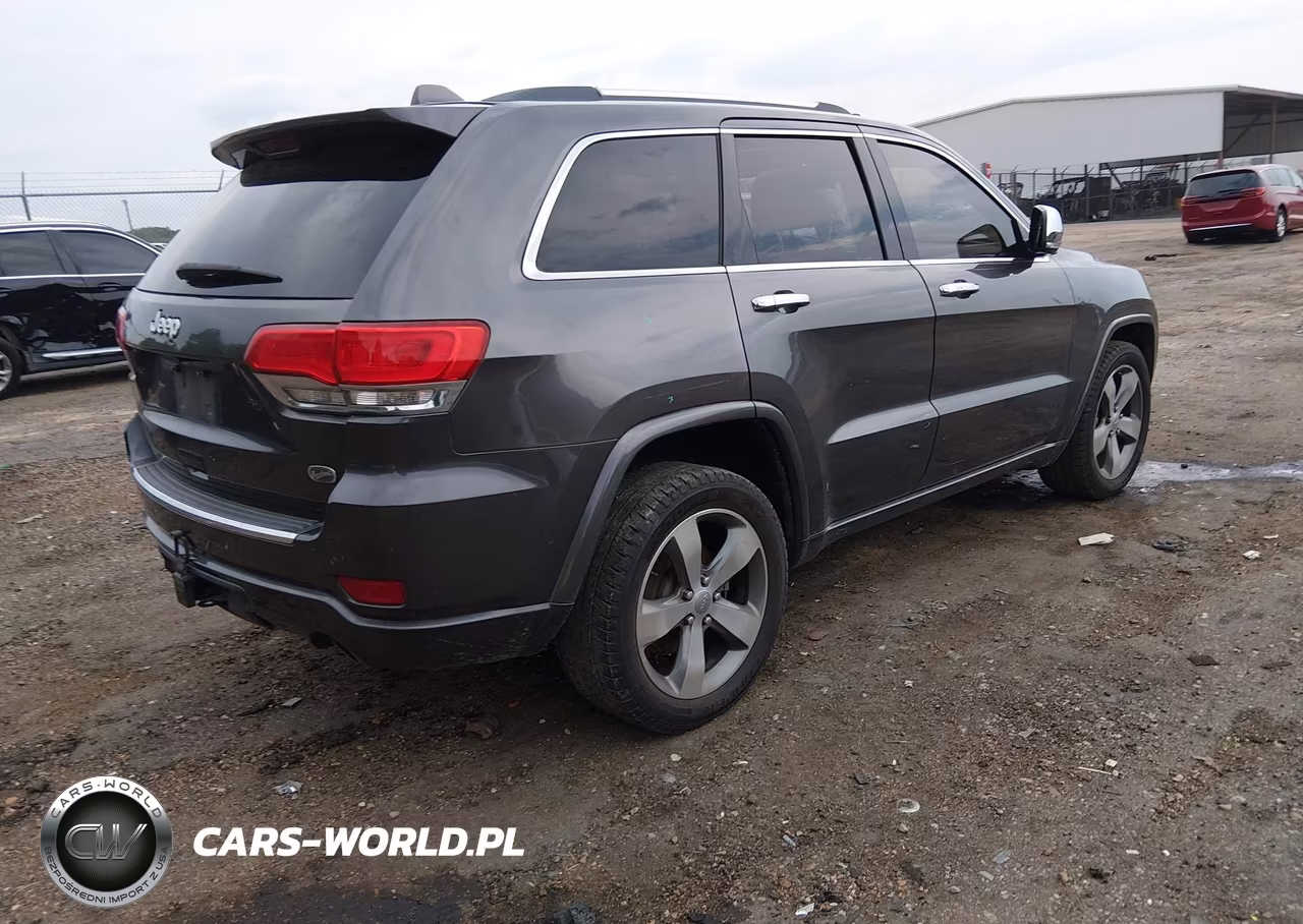 2014 Jeep Grand Cherokee Overland VIN:1C4RJECG5EC523725 - 4