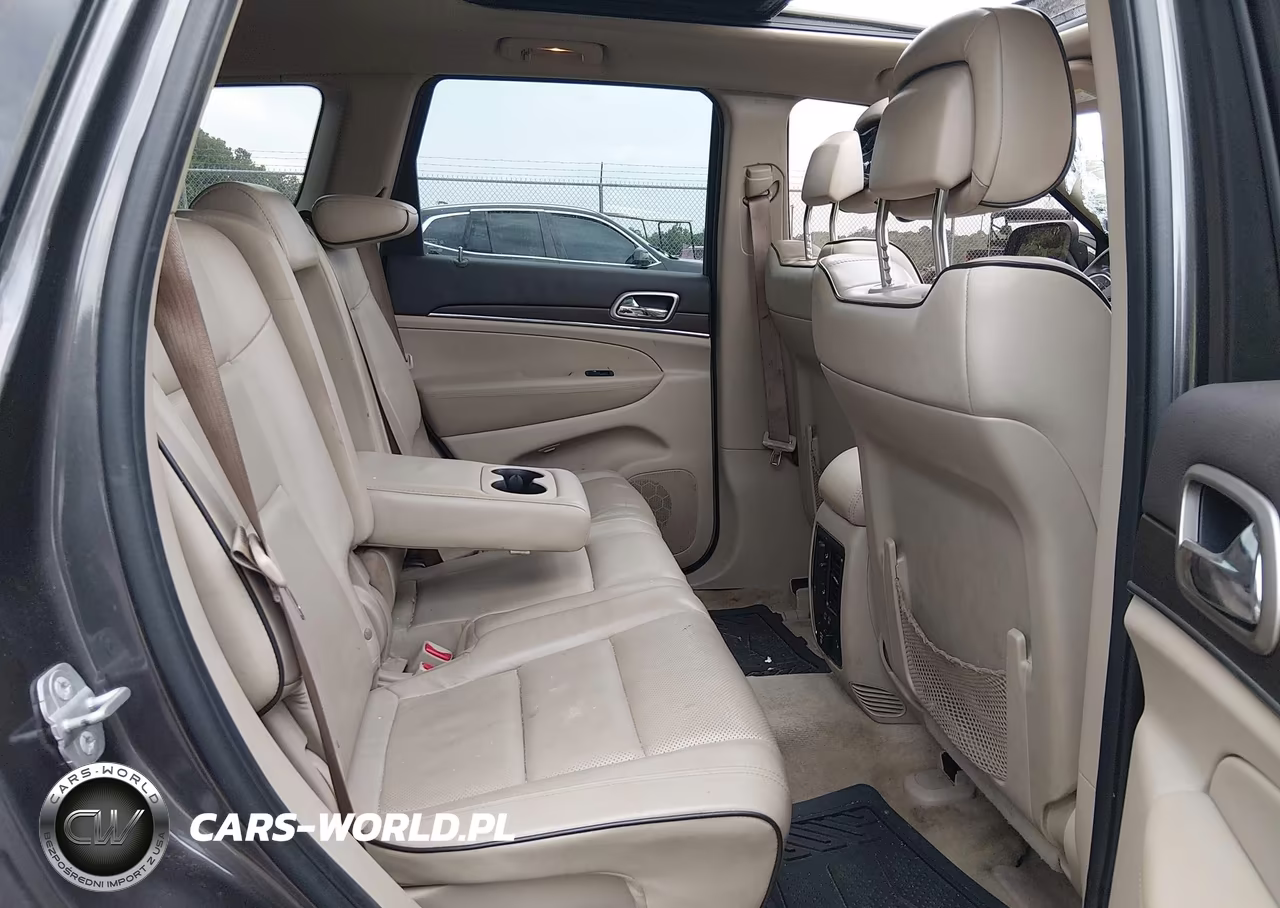 2014 Jeep Grand Cherokee Overland VIN:1C4RJECG5EC523725 - 8