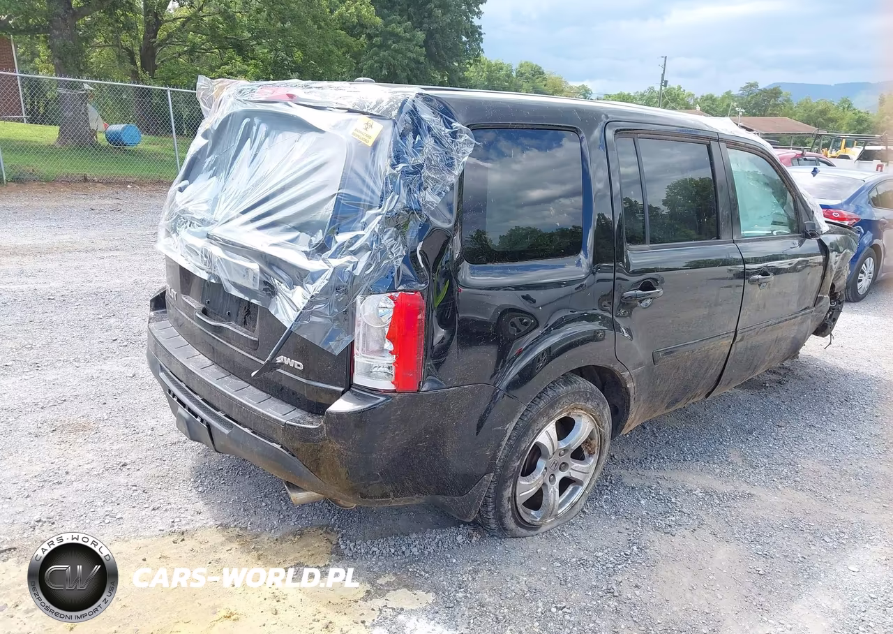 2014 Honda Pilot Ex-L VIN:5FNYF4H59EB047920 - 4
