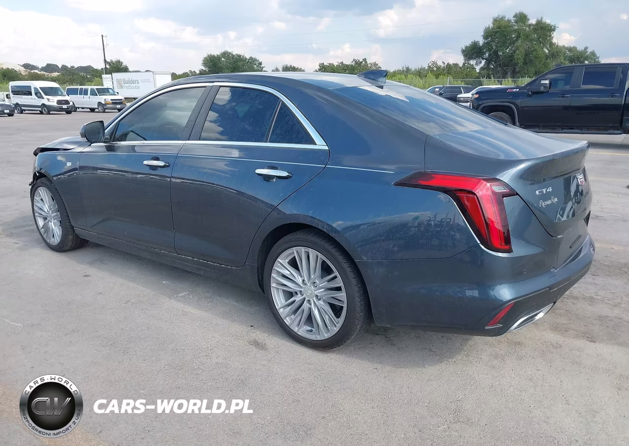 2026 Cadillac Ct4 Premium Luxury Rwd VIN:1G6DB5RK8T0102246 - 3