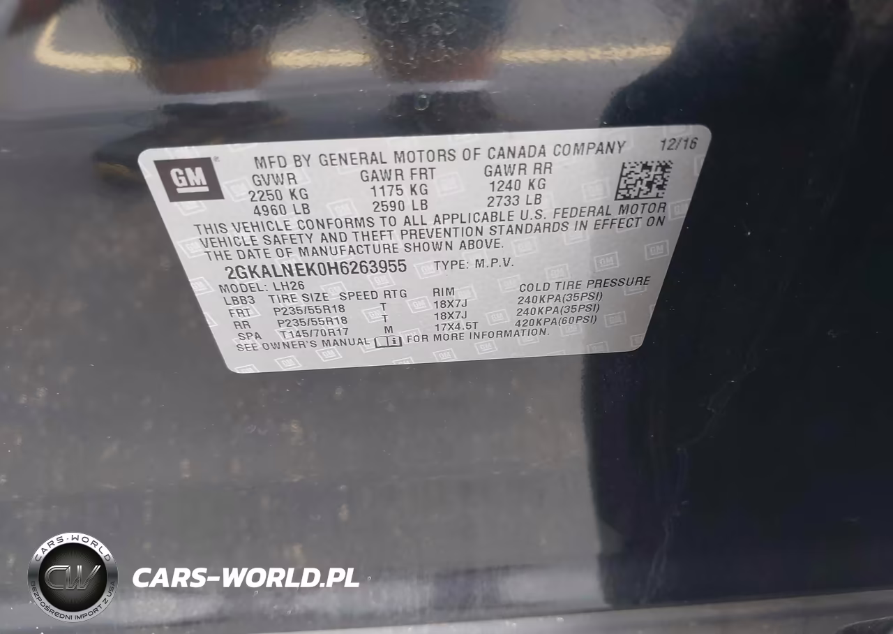 2017 GMC Terrain Sle-2 VIN:2GKALNEK0H6263955 - 9