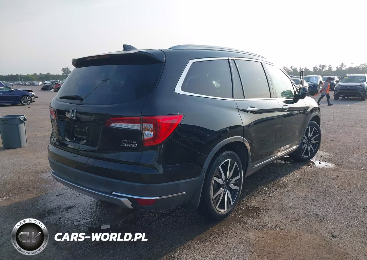 2022 Honda Pilot Awd Elite VIN:5FNYF6H07NB085680 - 4