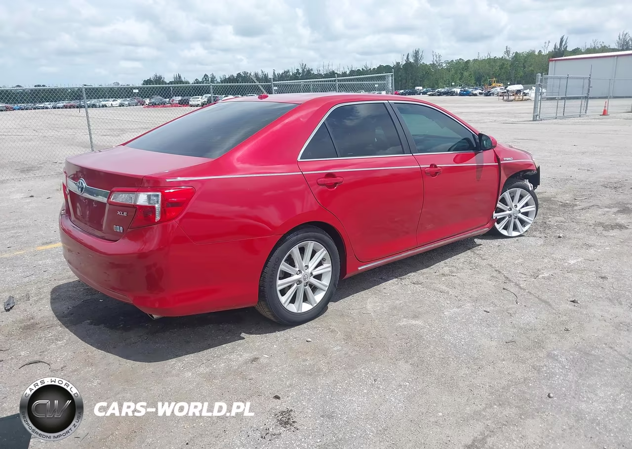 2013 Toyota Camry Hybrid Xle VIN:4T1BD1FK5DU085536 - 4
