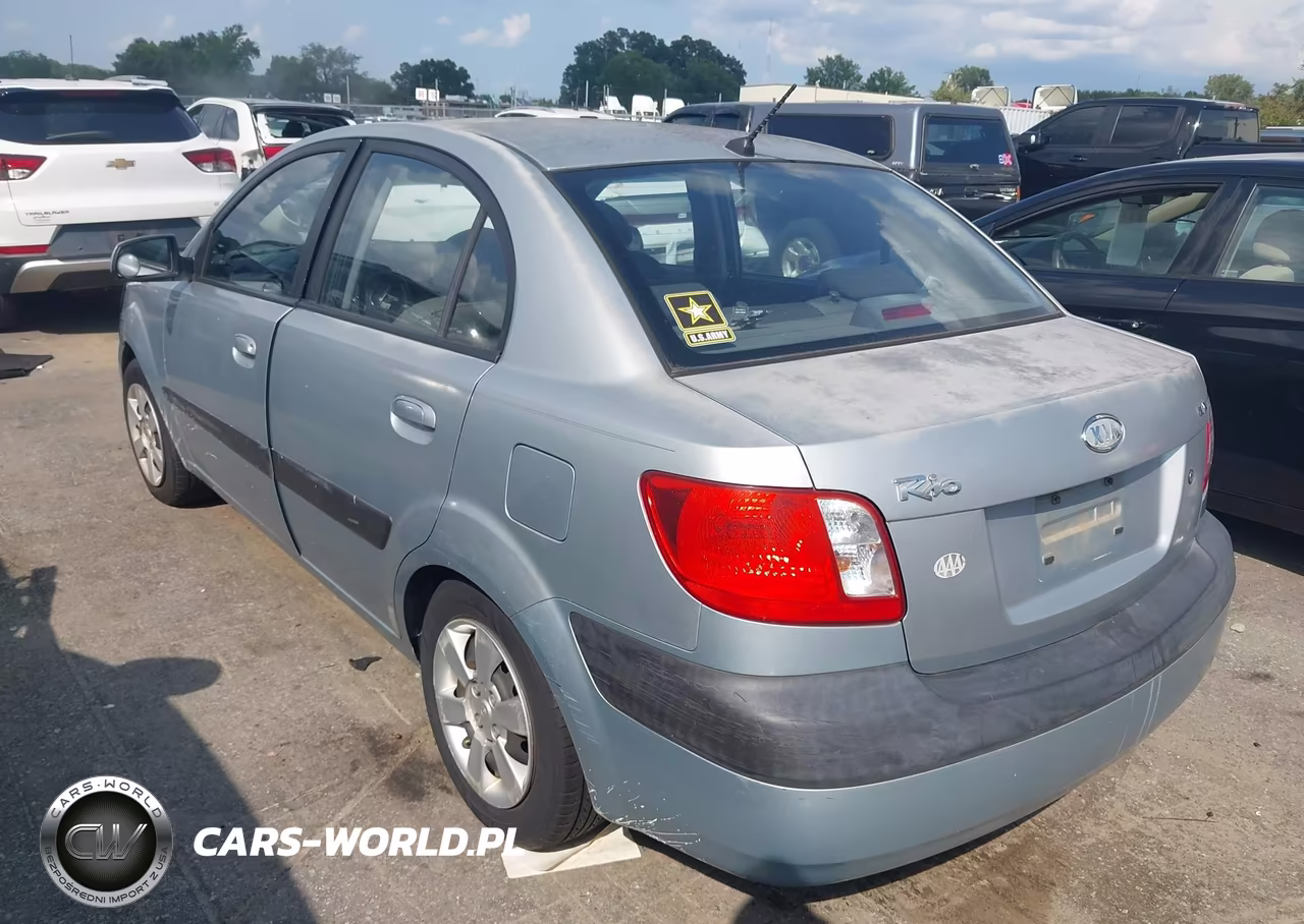 2007 Kia Rio Lx VIN:KNADE123876274597 - 3
