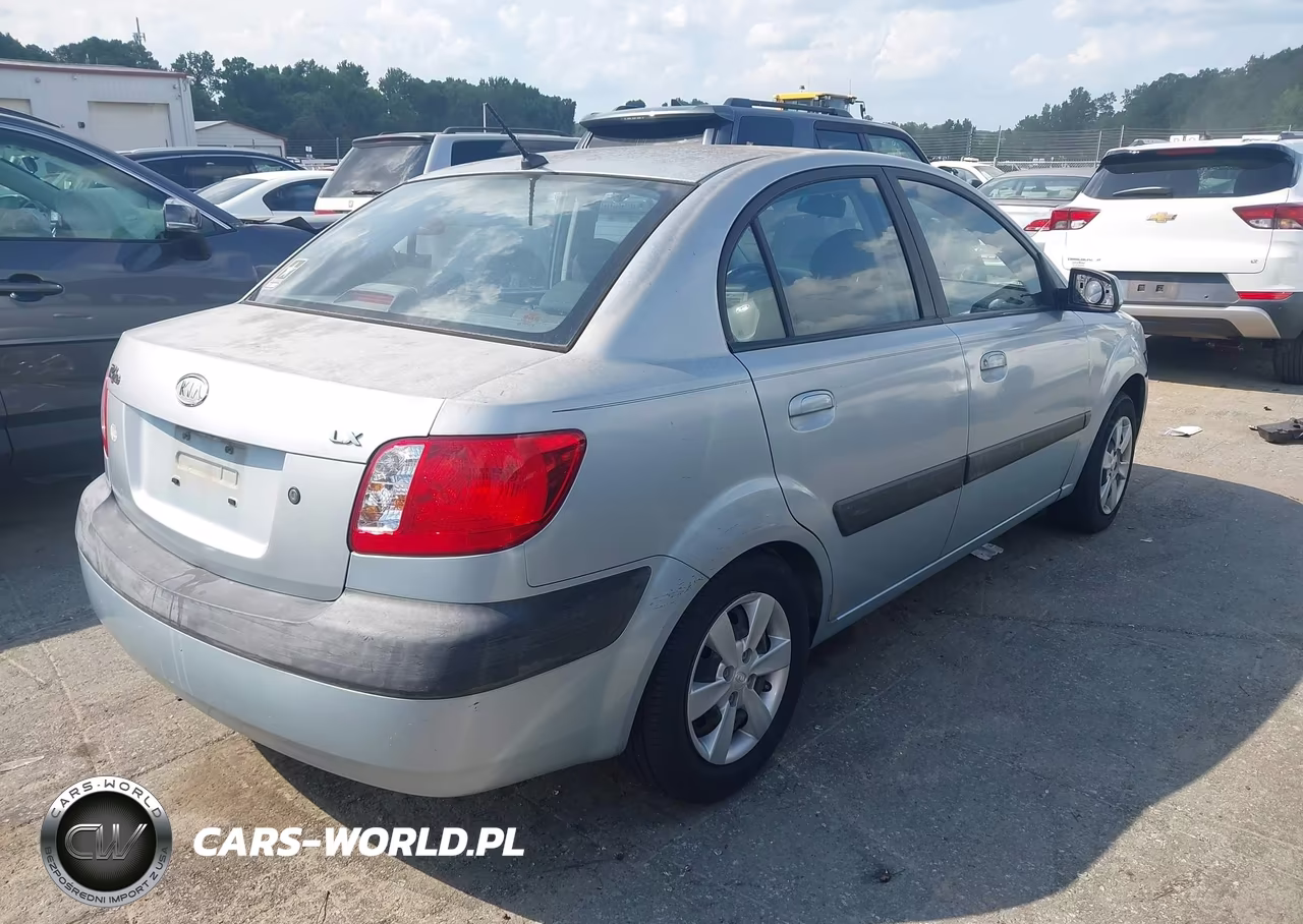 2007 Kia Rio Lx VIN:KNADE123876274597 - 4
