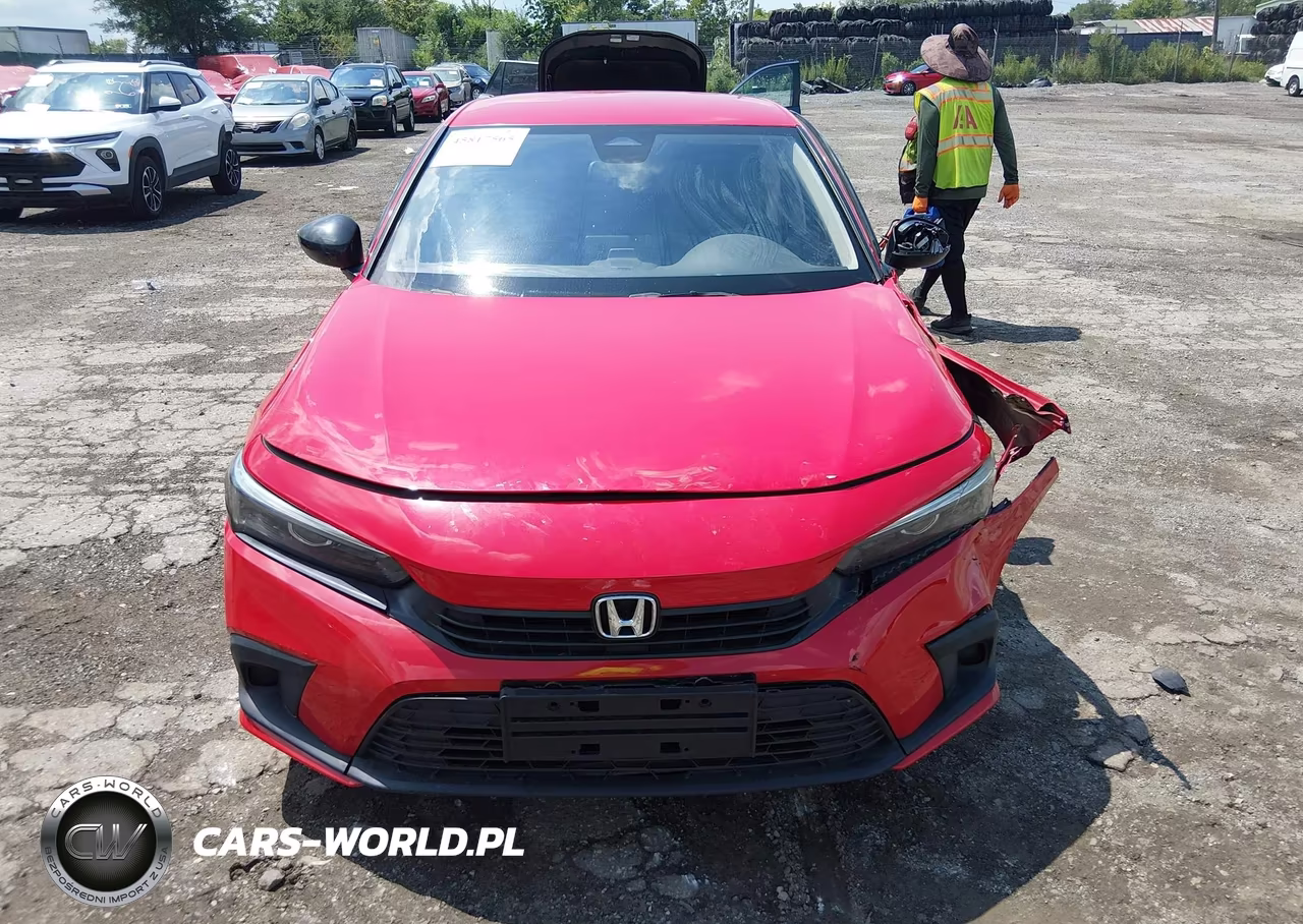 2022 Honda Civic Lx VIN:2HGFE2F27NH544550 - 12